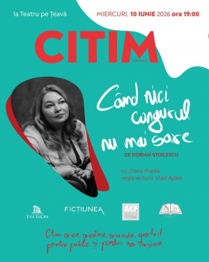 &bdquo;CITIM&rdquo; revine cu o nouă ediție la &bdquo;Teatru pe Țeavă&rdquo;