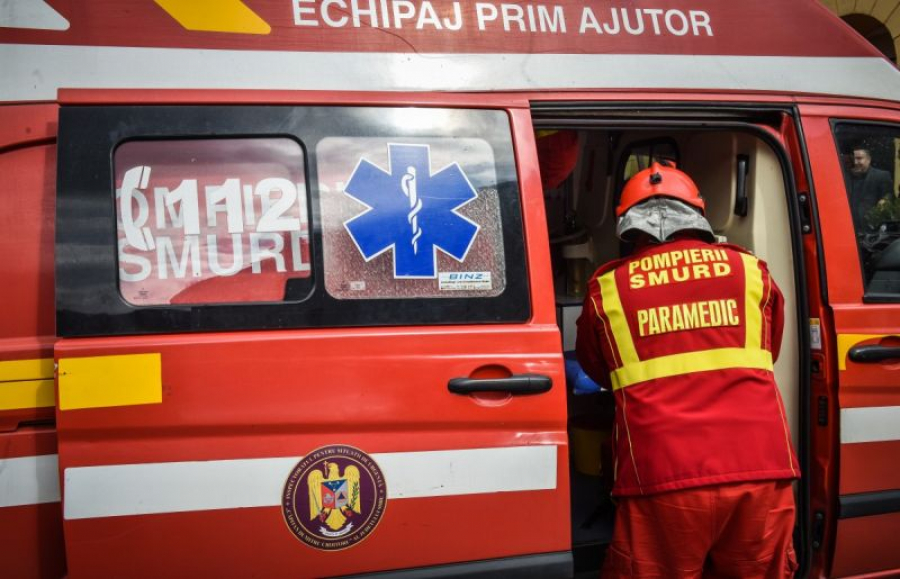 Trei persoane rănite, într-un accident rutier la Ghidigeni