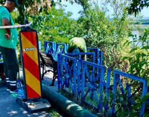 Pregătiri de şantier. Şi Faleza Superioară va răm&acirc;ne fără bănci