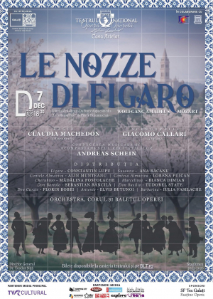 &bdquo;Nunta lui Figaro&rdquo; revine pe scena Muzicalului gălățean