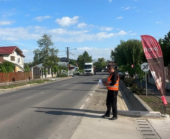 Recensământul traficului rutier din județul Galați