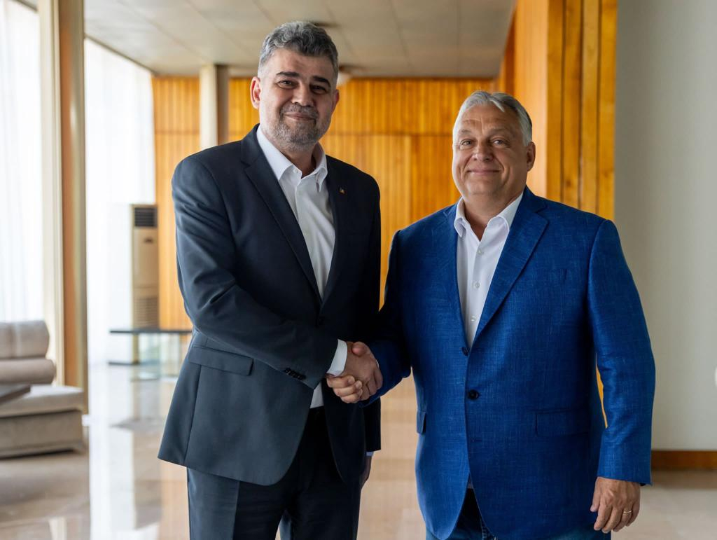 Prânz privat Marcel Ciolacu - Viktor Orbán. "Începutul unei frumoase prietenii”