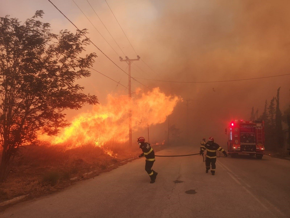 Iadul de foc a pus stăpânire pe Europa