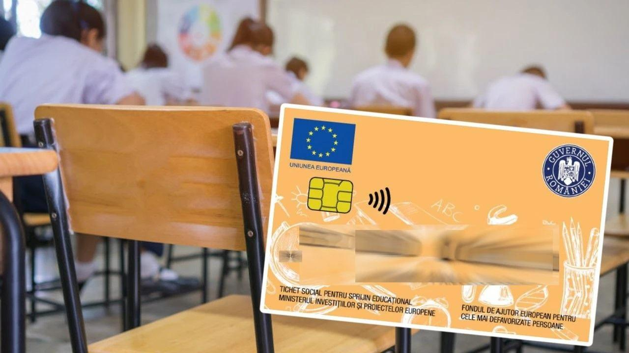 Bani nefolosiți pe cardurile educaționale ale elevilor
