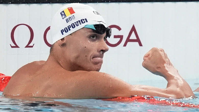 Magicul David Popovici a adus primul aur pentru România