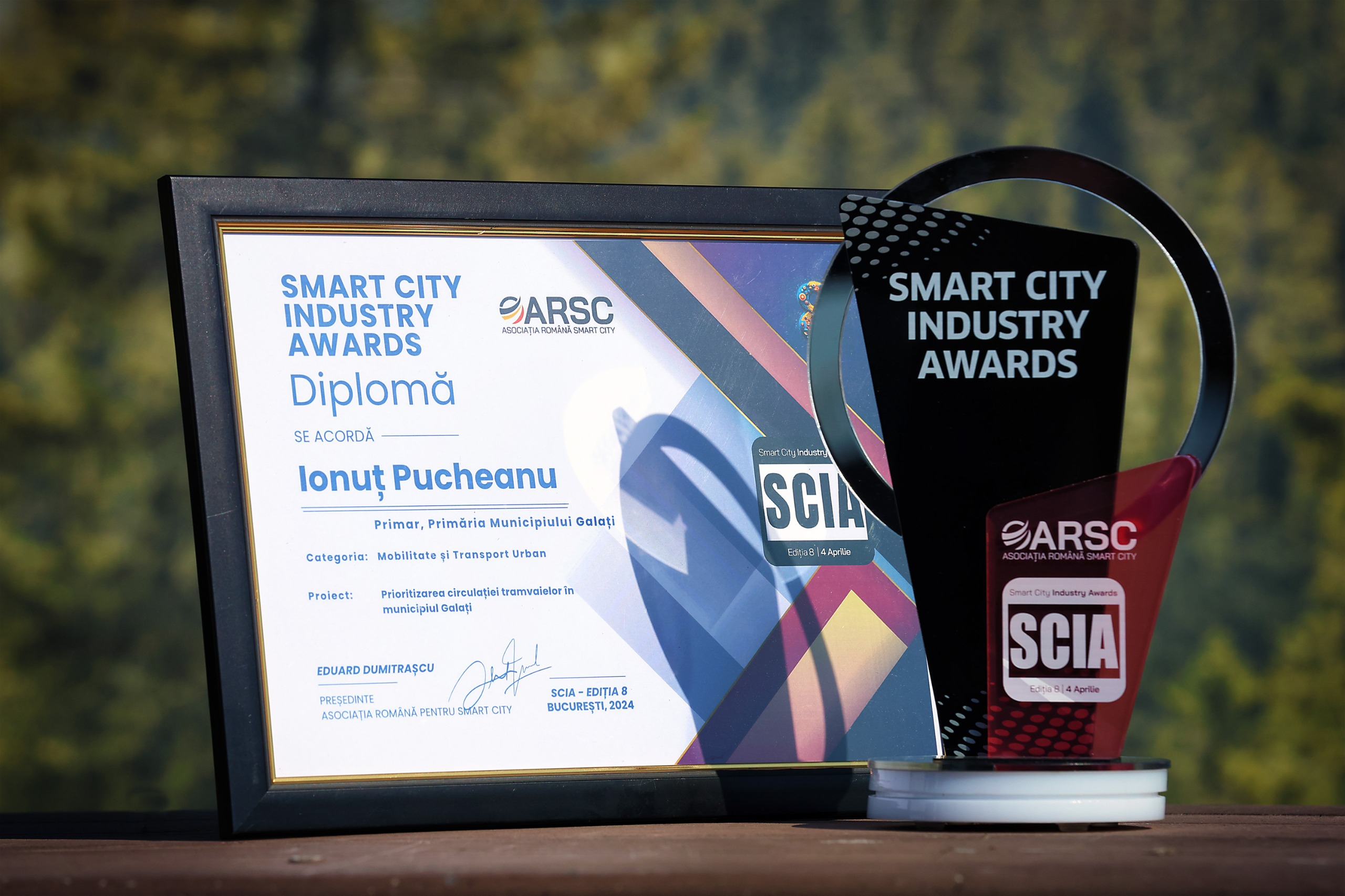 Distincție „Smart City” acordată primarului Galațiului