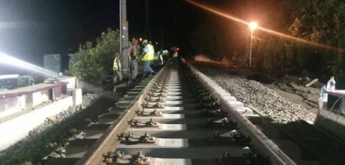 Bărbat lovit mortal de tren, în nordul județului