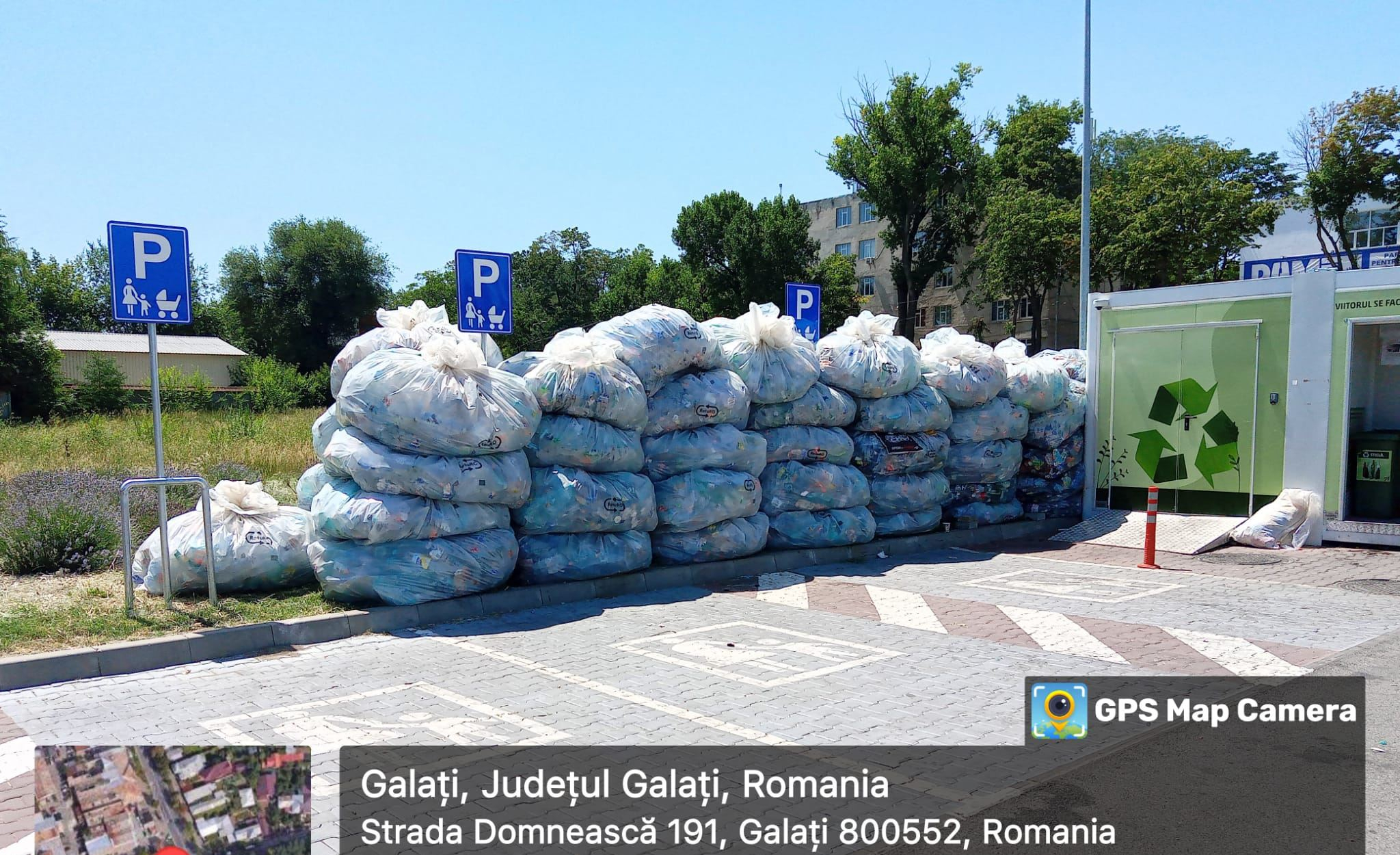 Supermarket din Galați, amendat pentru gestionarea defectuoasă a  deșeurilor