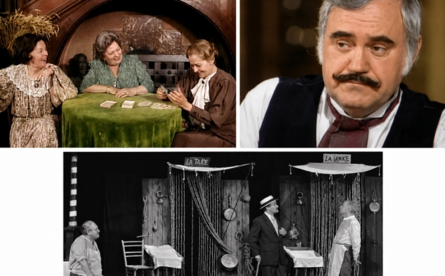 Actori legendari în spectacole din Arhiva de Aur