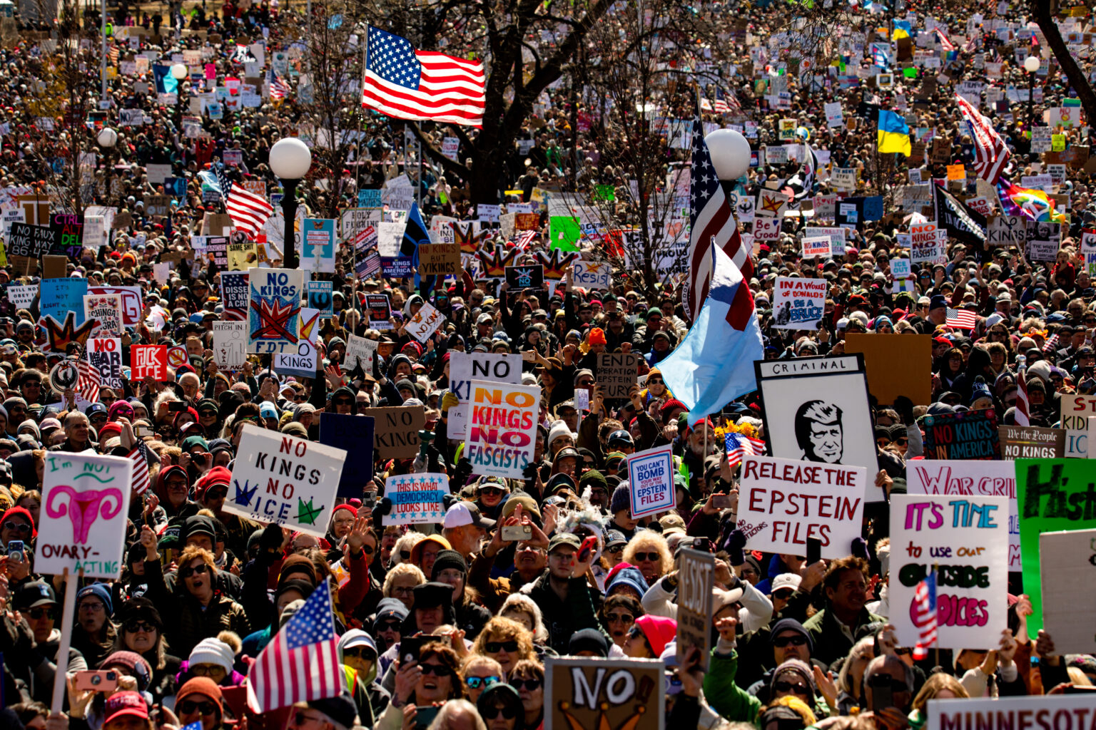Peste opt milioane de oameni, la protestele „No Kings” contra lui Trump