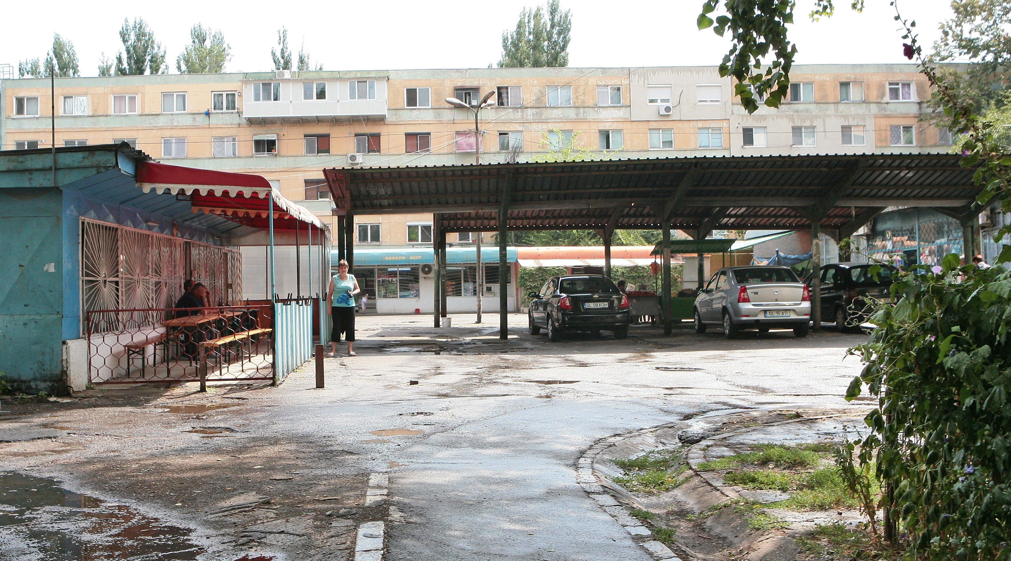 Problemele locatarilor din Micro 40: Lipsa unei pieţe, trotuare sub apă şi alei neasfaltate