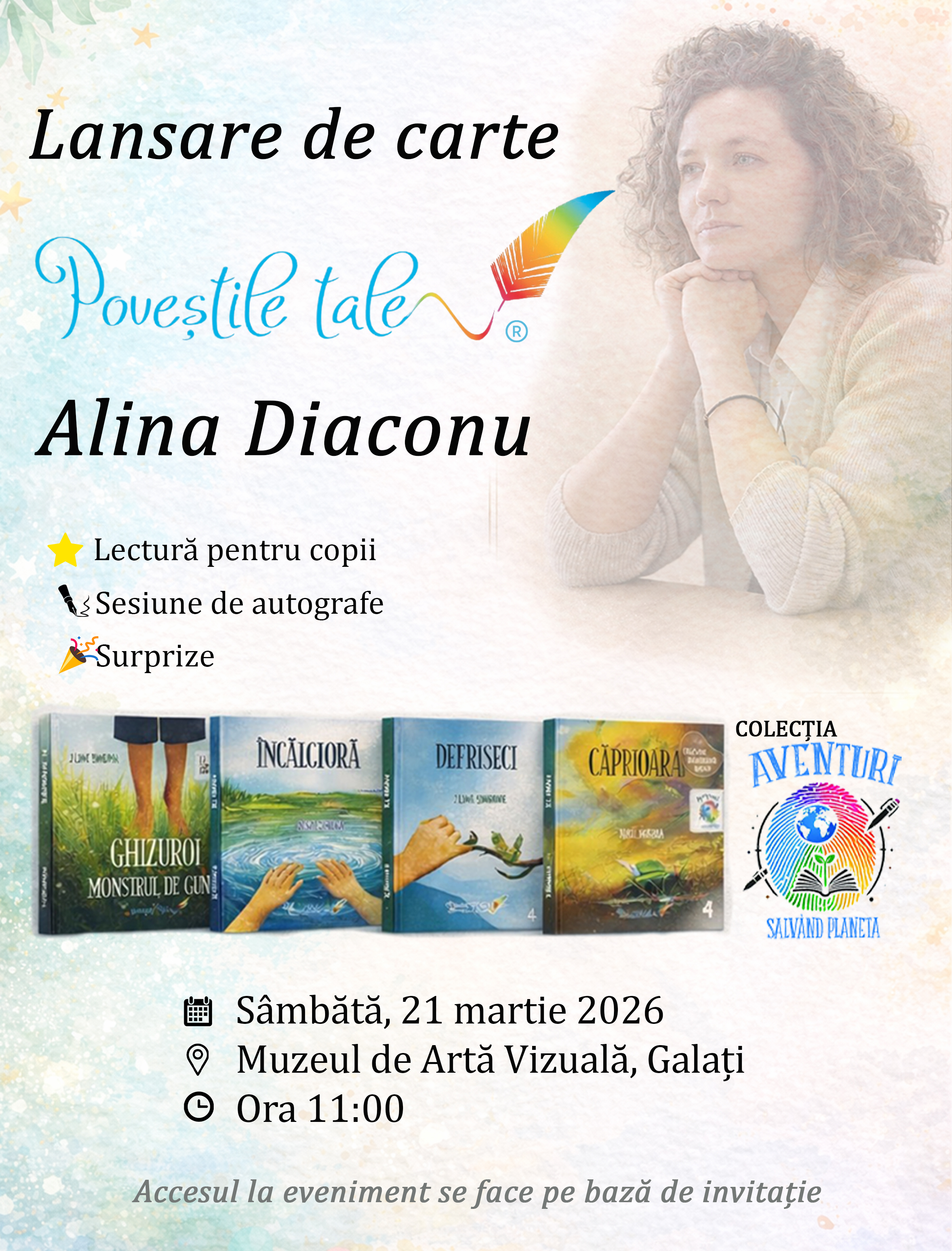 „Aventuri salvând planeta”, la Muzeul de Artă Vizuală