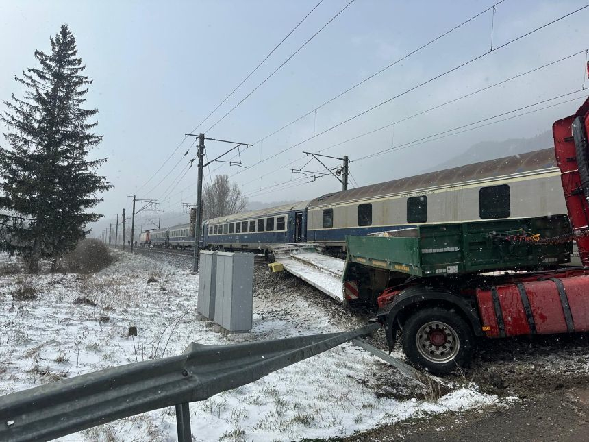 Incident feroviar pe ruta Budapesta - București
