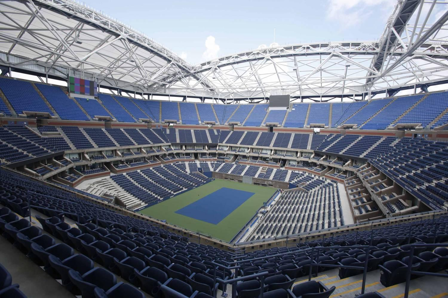 Arenele US Open, spitale de campanie