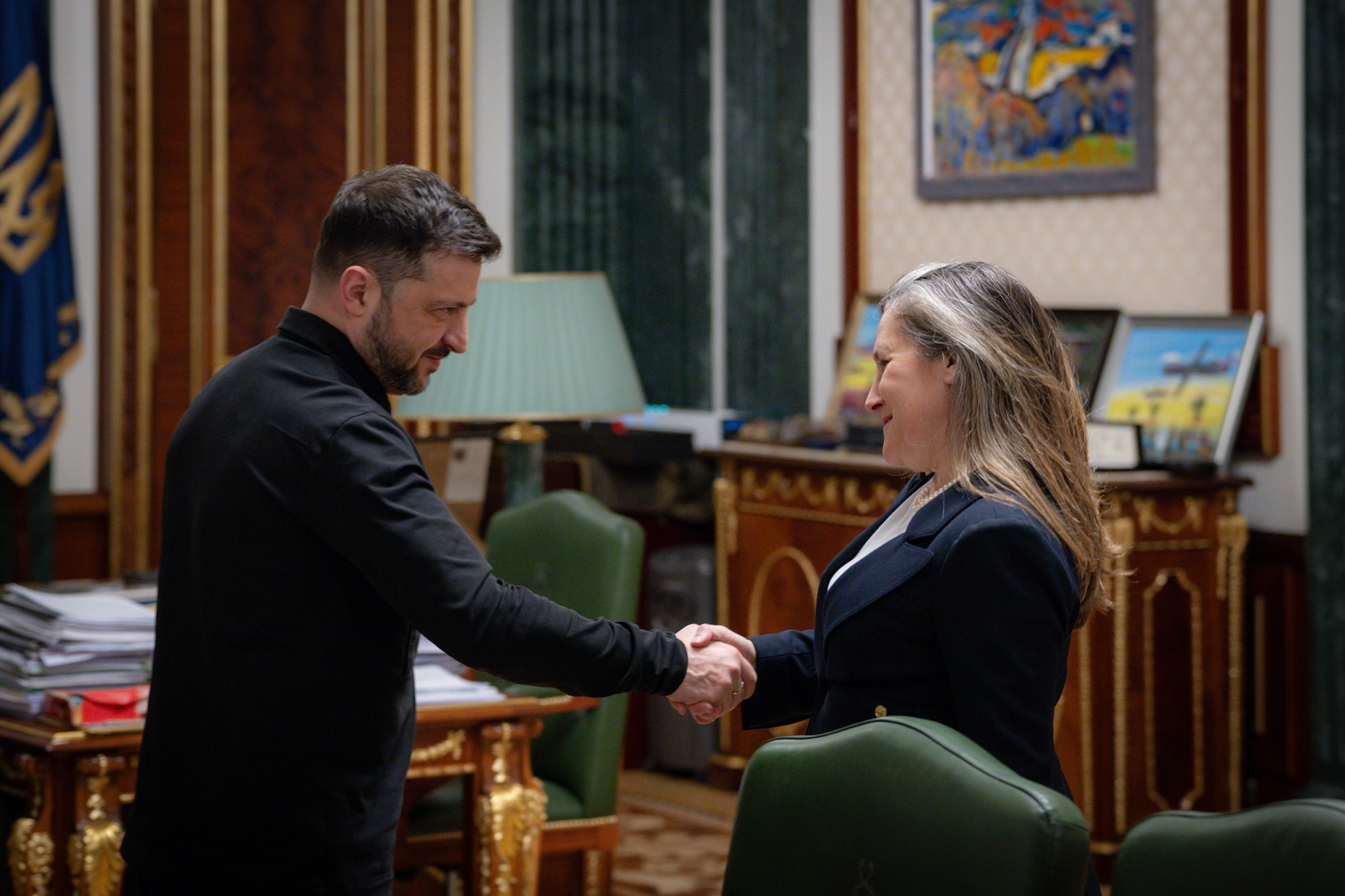 Deputată canadiană, în echipa lui Zelenski