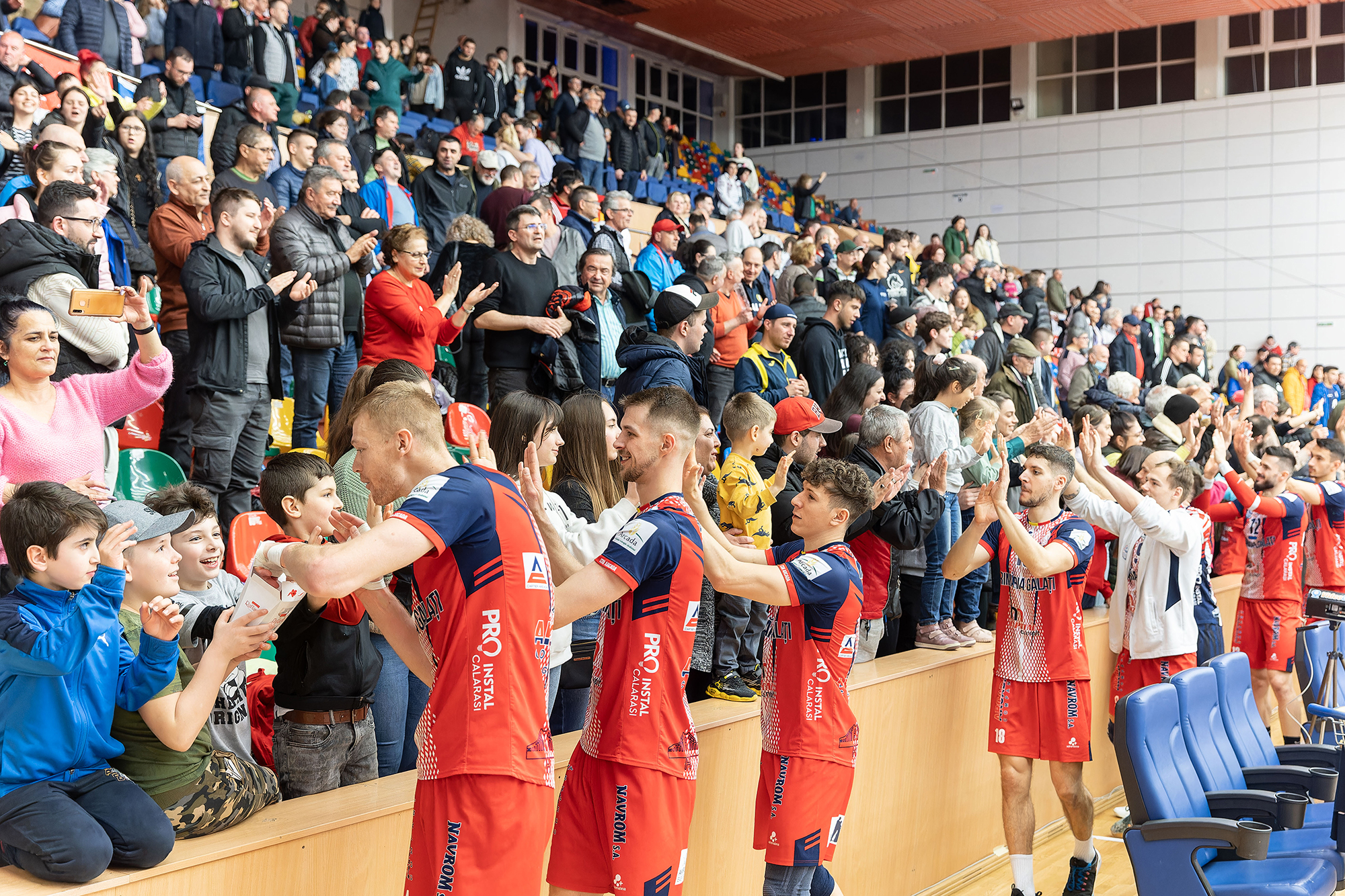 Finalista la volei se stabilește la Galați