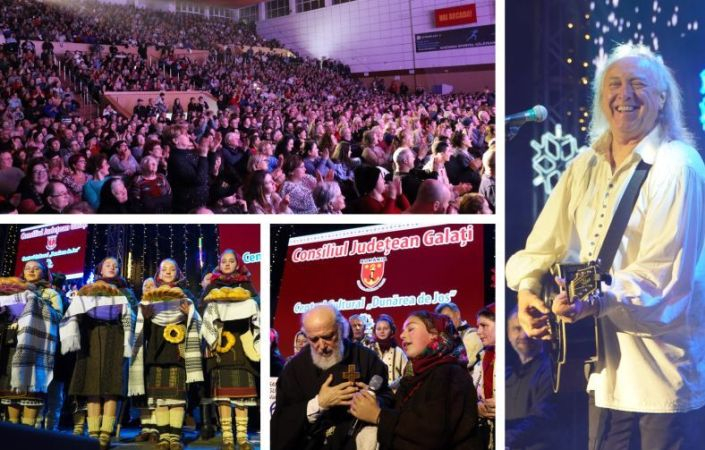 Mii de gălăţeni, la Festivalul de Datini şi Obiceiuri. Emoţie, credinţă şi colinde, la Dunărea de Jos