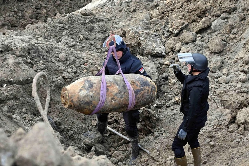 Bombă americană din 1944, descoperită în centrul Belgradului
