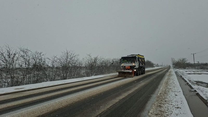 UPDATE. Ninge în tot judeţul. Cum se acţionează pentru deszăpezire