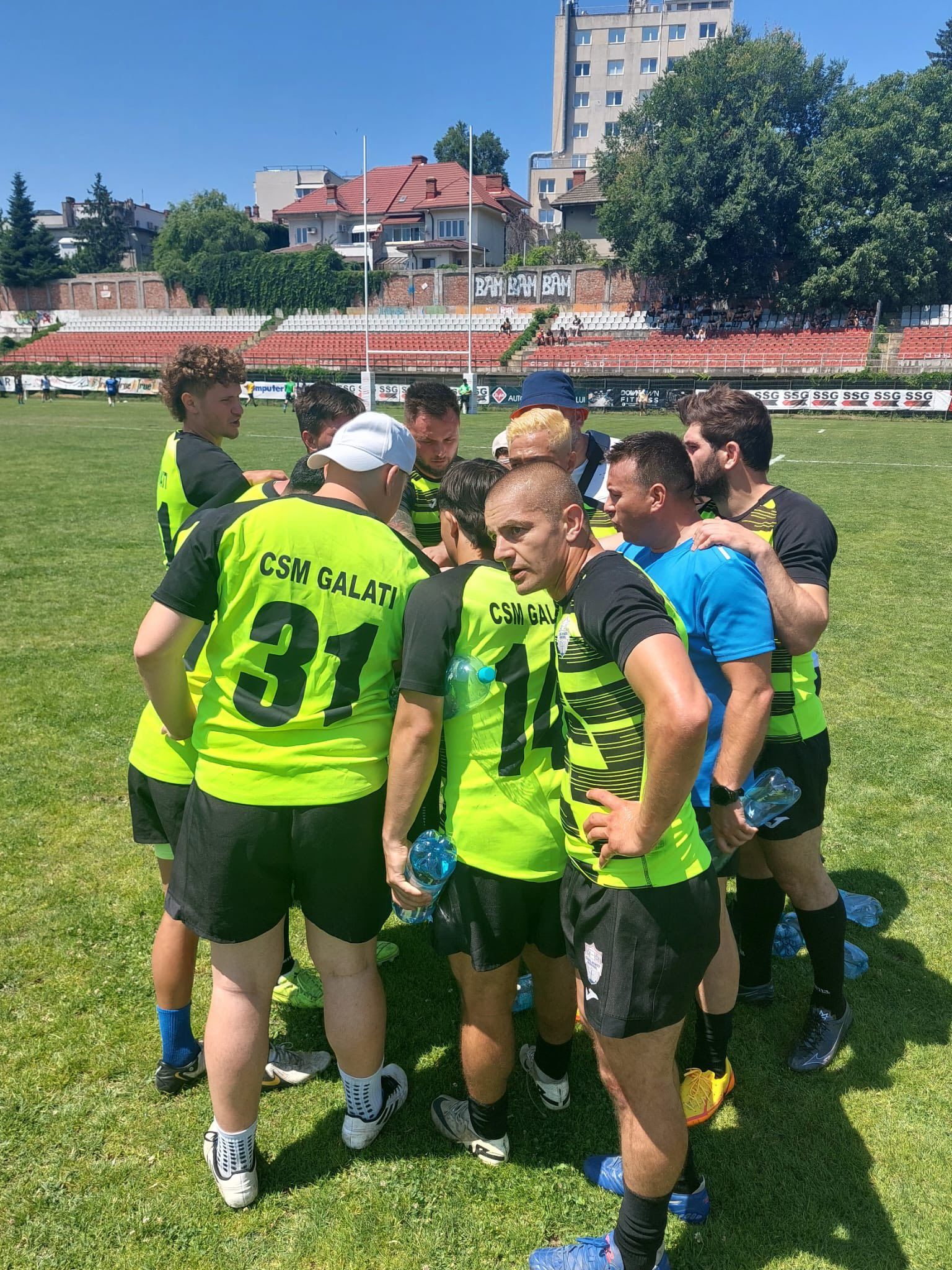 RUGBY. Jucătorii CSM Galaţi își încarcă bateriile
