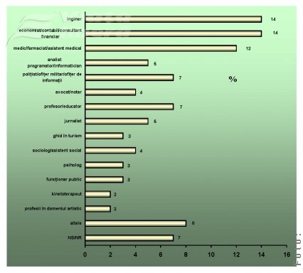 Inginerii şi economiştii, cele mai vânate profesii