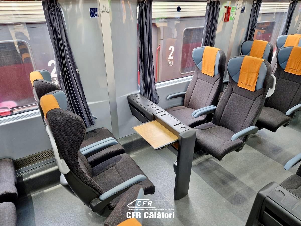 Parada vagoanelor de la CFR Călători