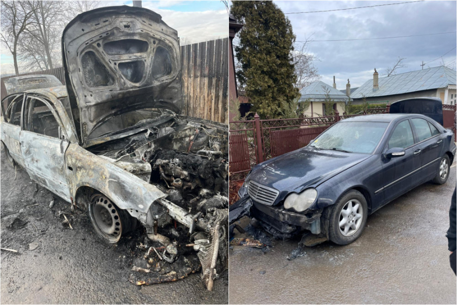 Un soț violent și piroman a fost arestat și alungat din casă, după ce s-a răzbunat pe soţie