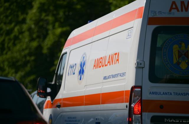 Accident rutier soldat cu o persoană rănită