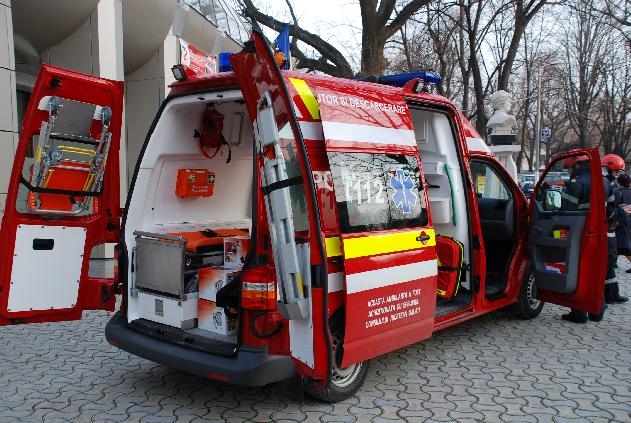 Sudor căzut de la peste 5 metri, în Ţiglina