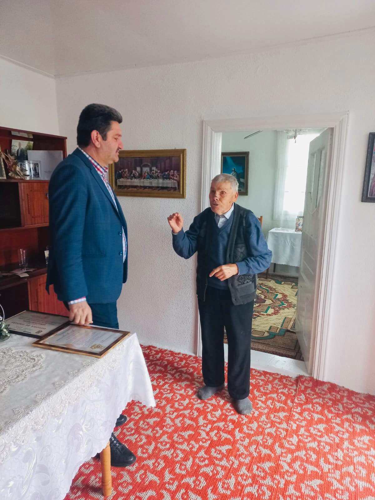 Centenar sărbătorit în comuna Matca