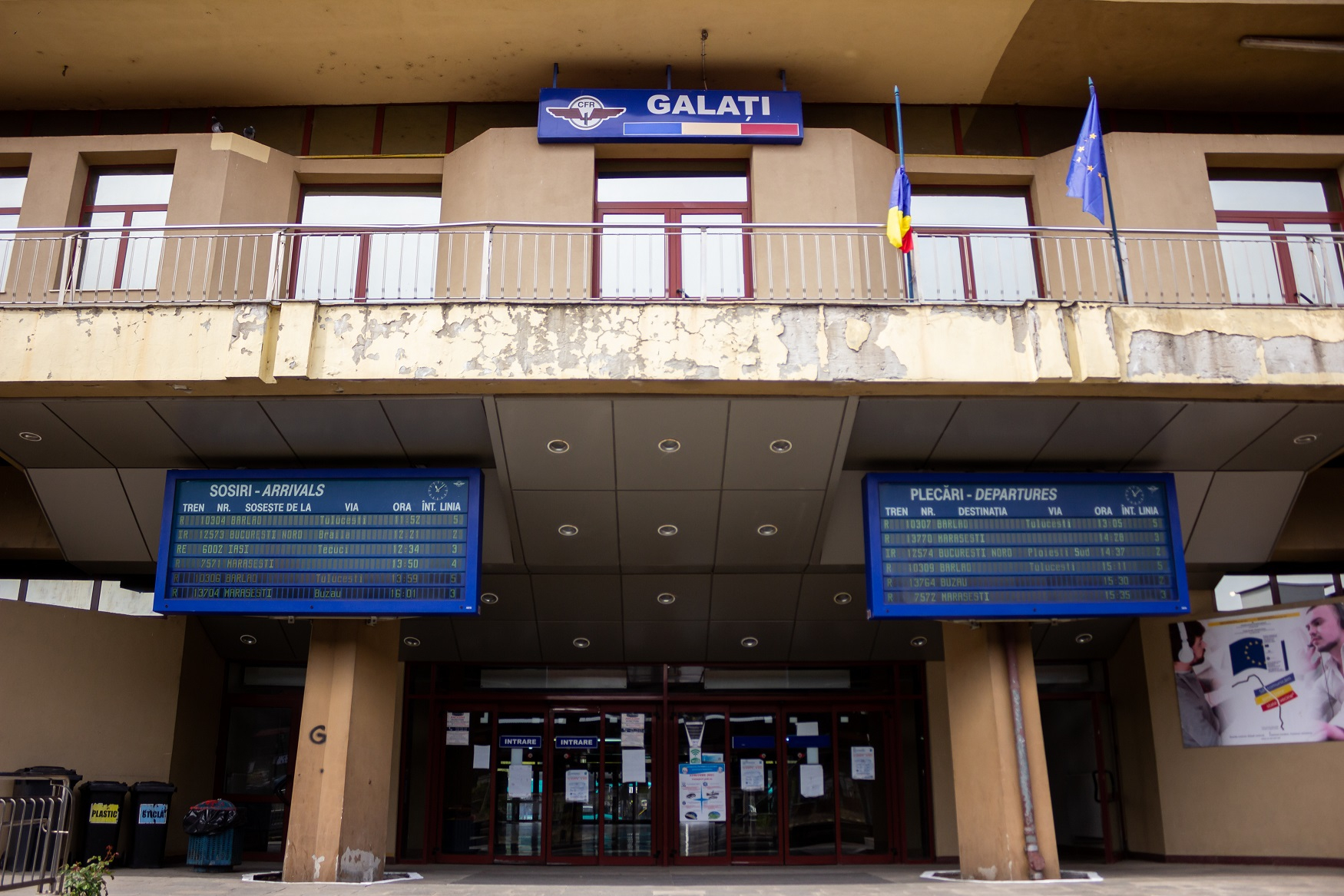 Două trenuri, cu orar modificat de la 1 februarie
