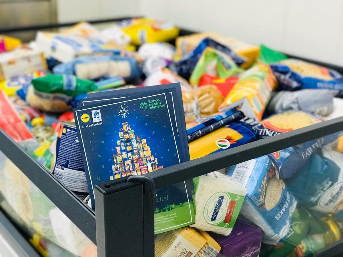 O nouă colectă de alimente pentru persoanele vulnerabile
