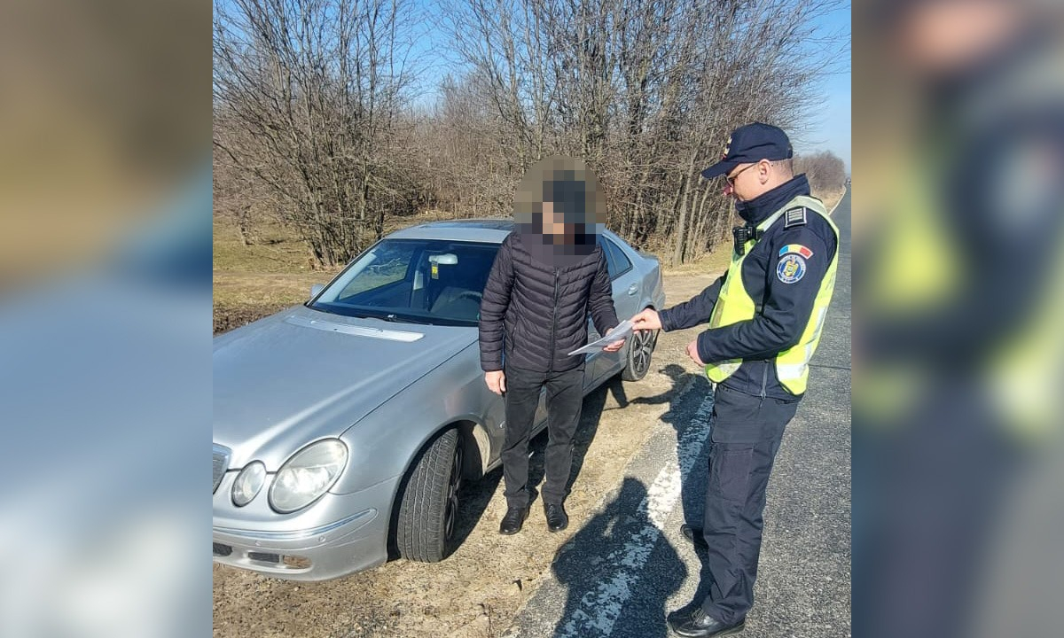 Sirian prins la Rogojeni cu permis de conducere fals