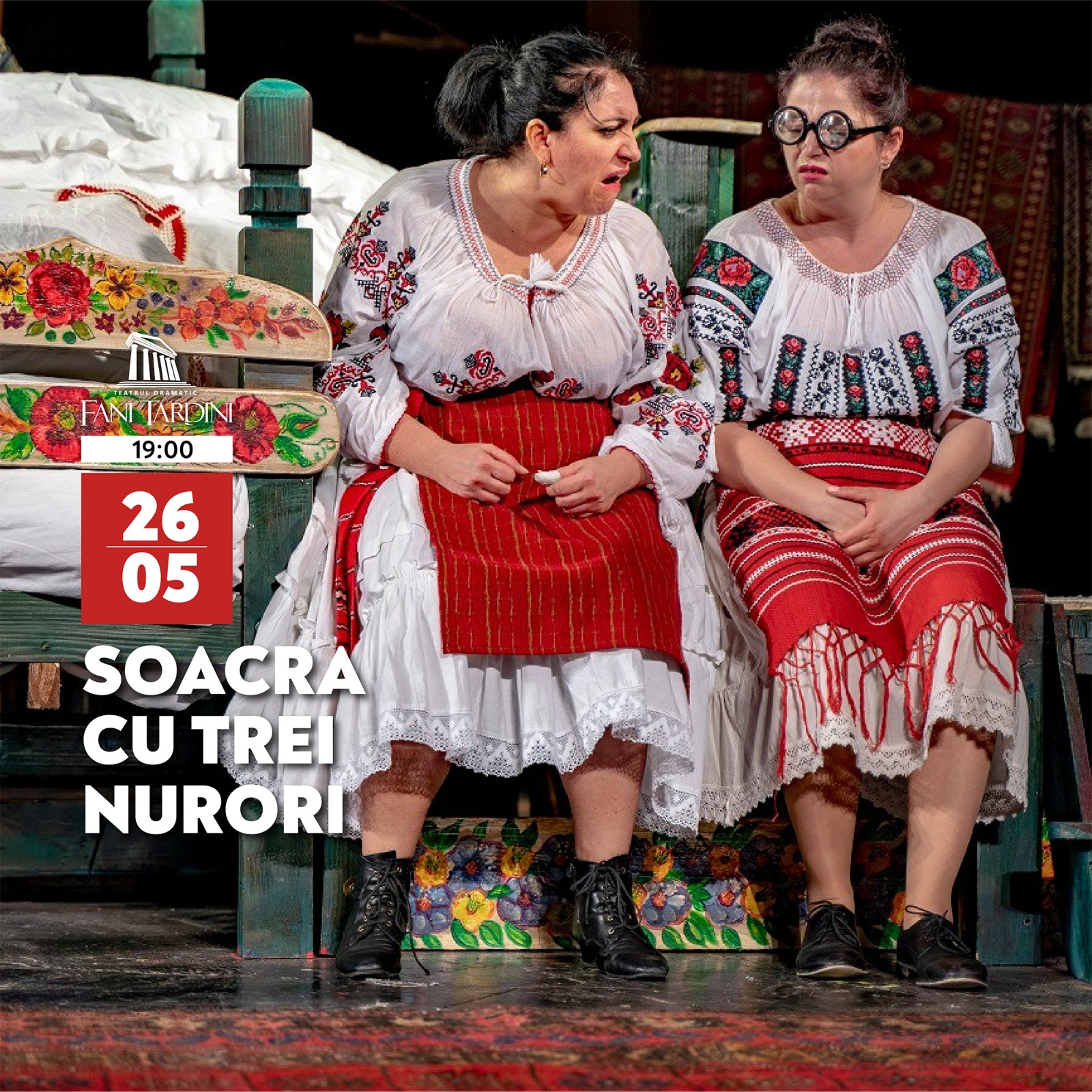 „Soacra cu trei nurori”, la „Fani Tardini”