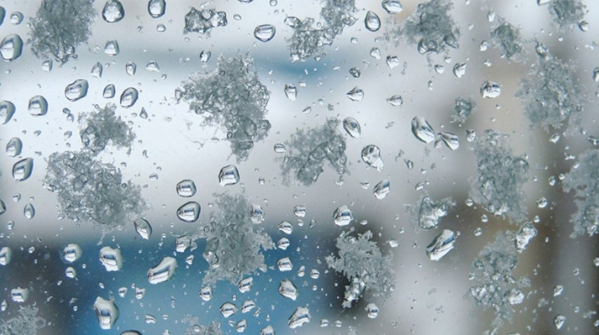 Precipitaţii mixte, de la ploaie la ninsoare