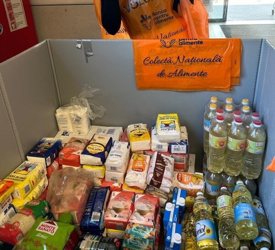 Colecta Națională de Alimente, până pe 6 aprilie
