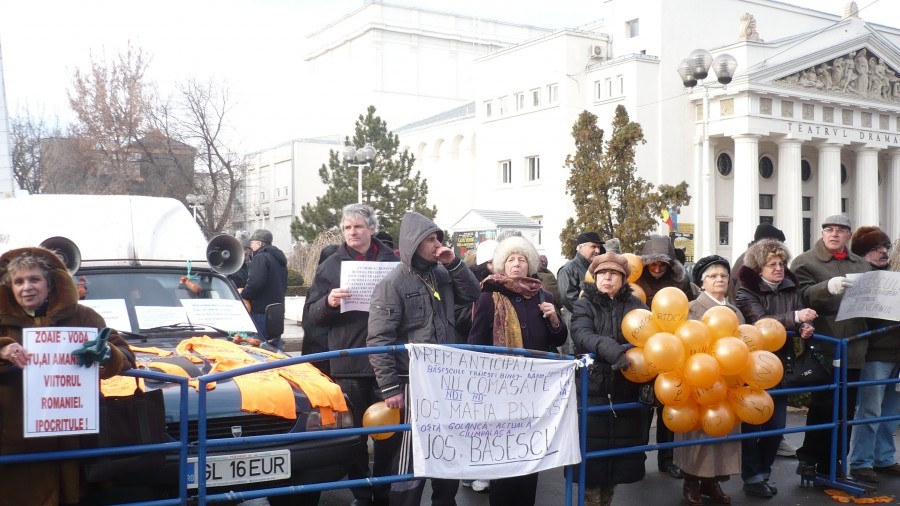 Luna protestelor anunţate la Galaţi