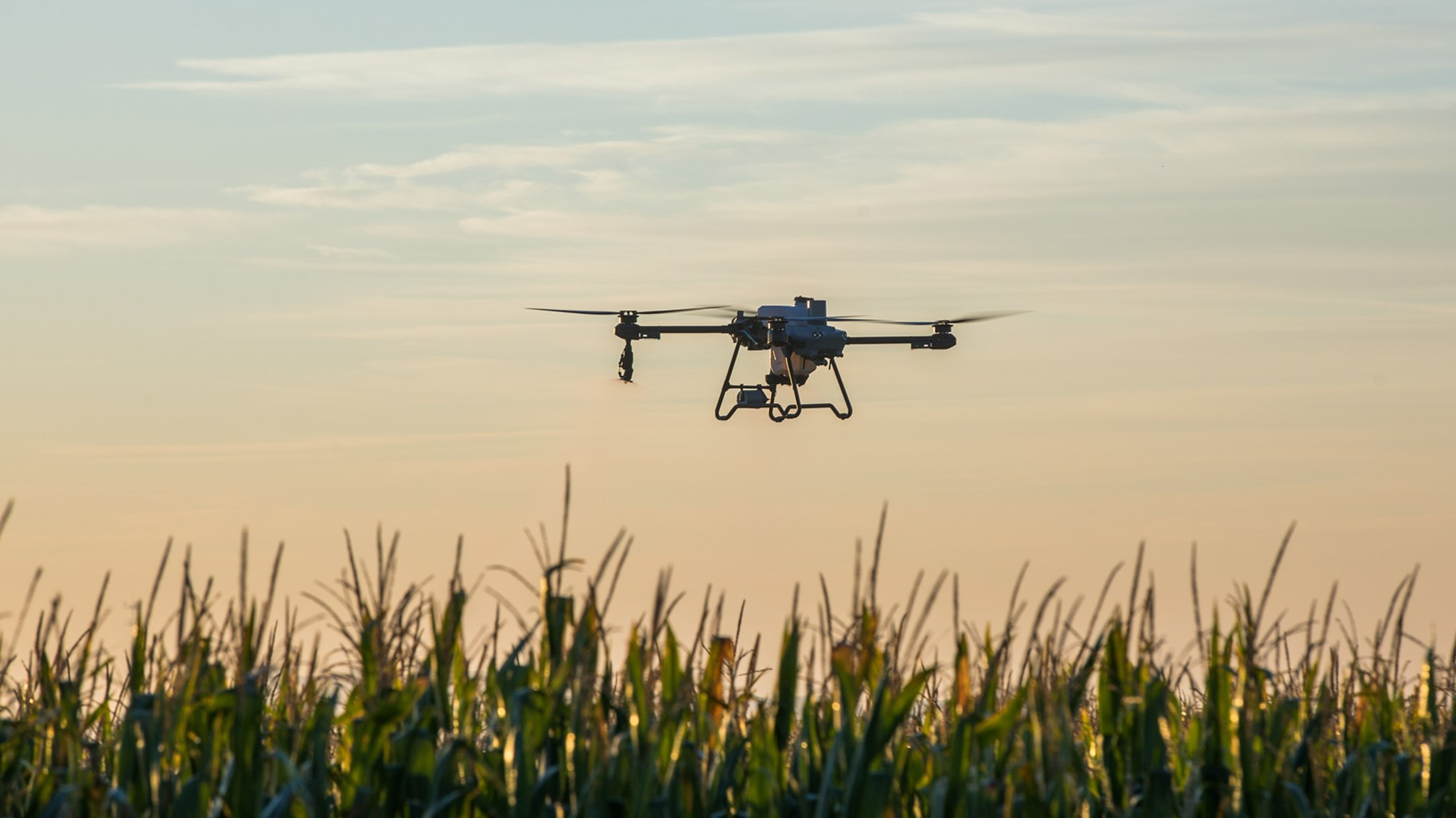 Drone deasupra comunei Țepu, timp de o lună