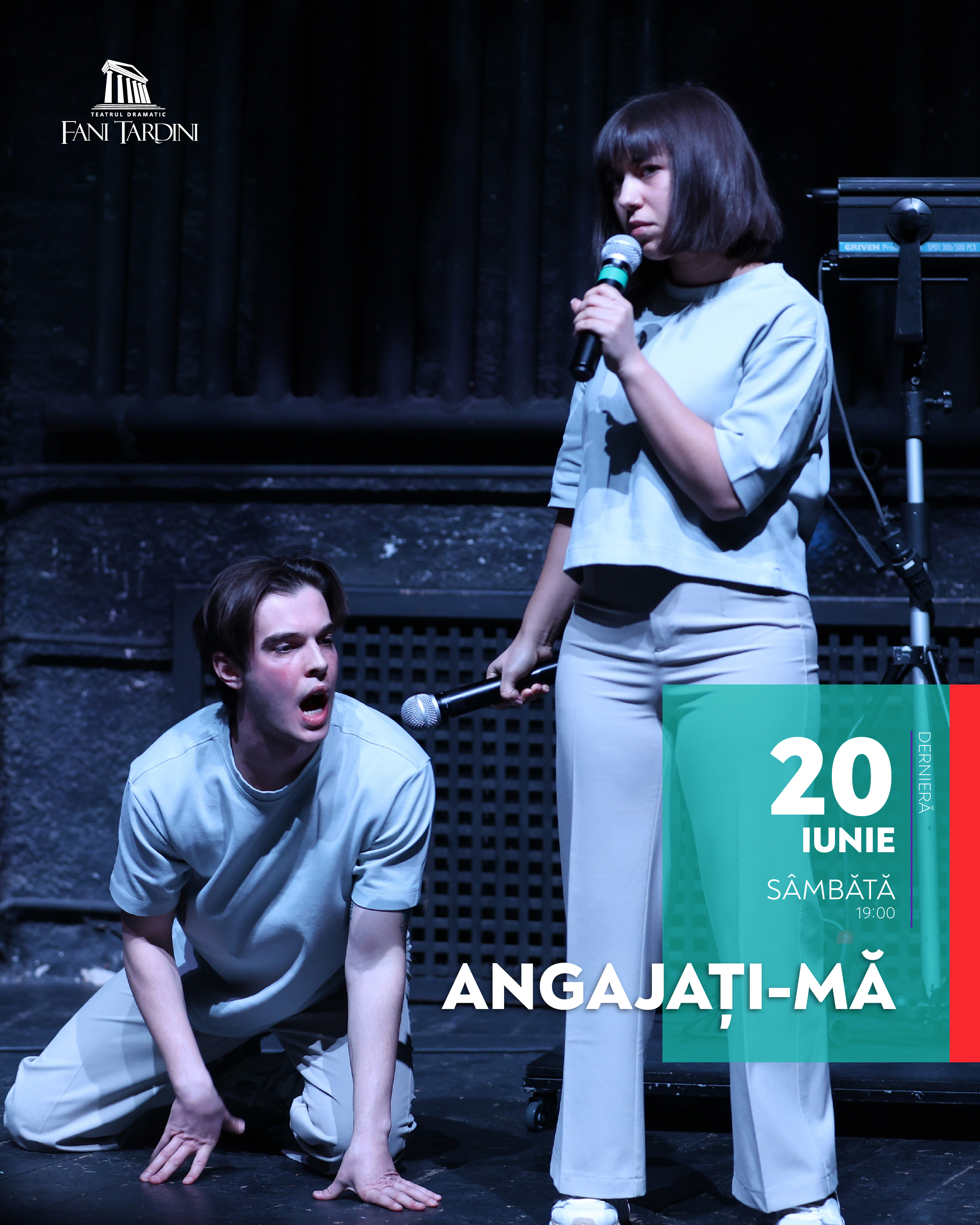 „Angajați-mă!”, ultima reprezentație
