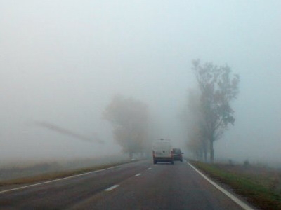 Avertizare de ceaţă în judeţul Galaţi