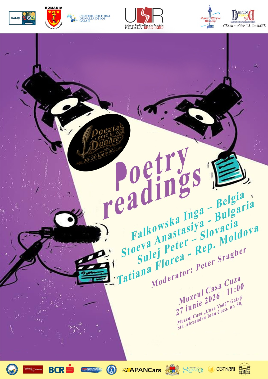 Ziua Dunării, marcată printr-un festival internațional de literatură