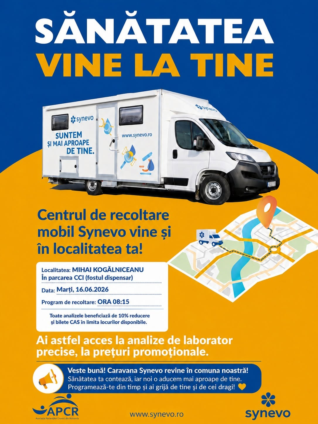Caravană medicală la Smârdan