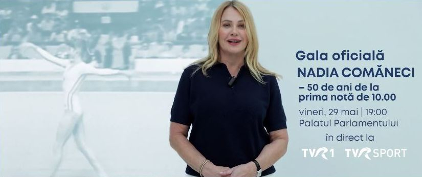 Onoraţi legenda! Unde poate fi vizionată Gala oficială „Nadia Comăneci”