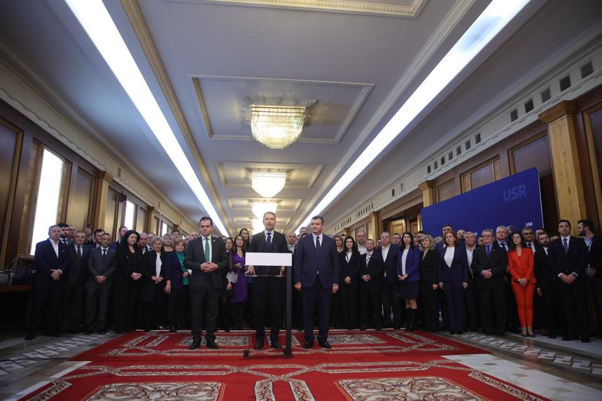 USR, PMP şi Forţa Dreptei au anunţat Alianţa Dreapta Unită