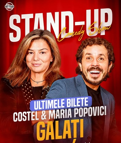 Costel și Maria, în spectacol la Galați