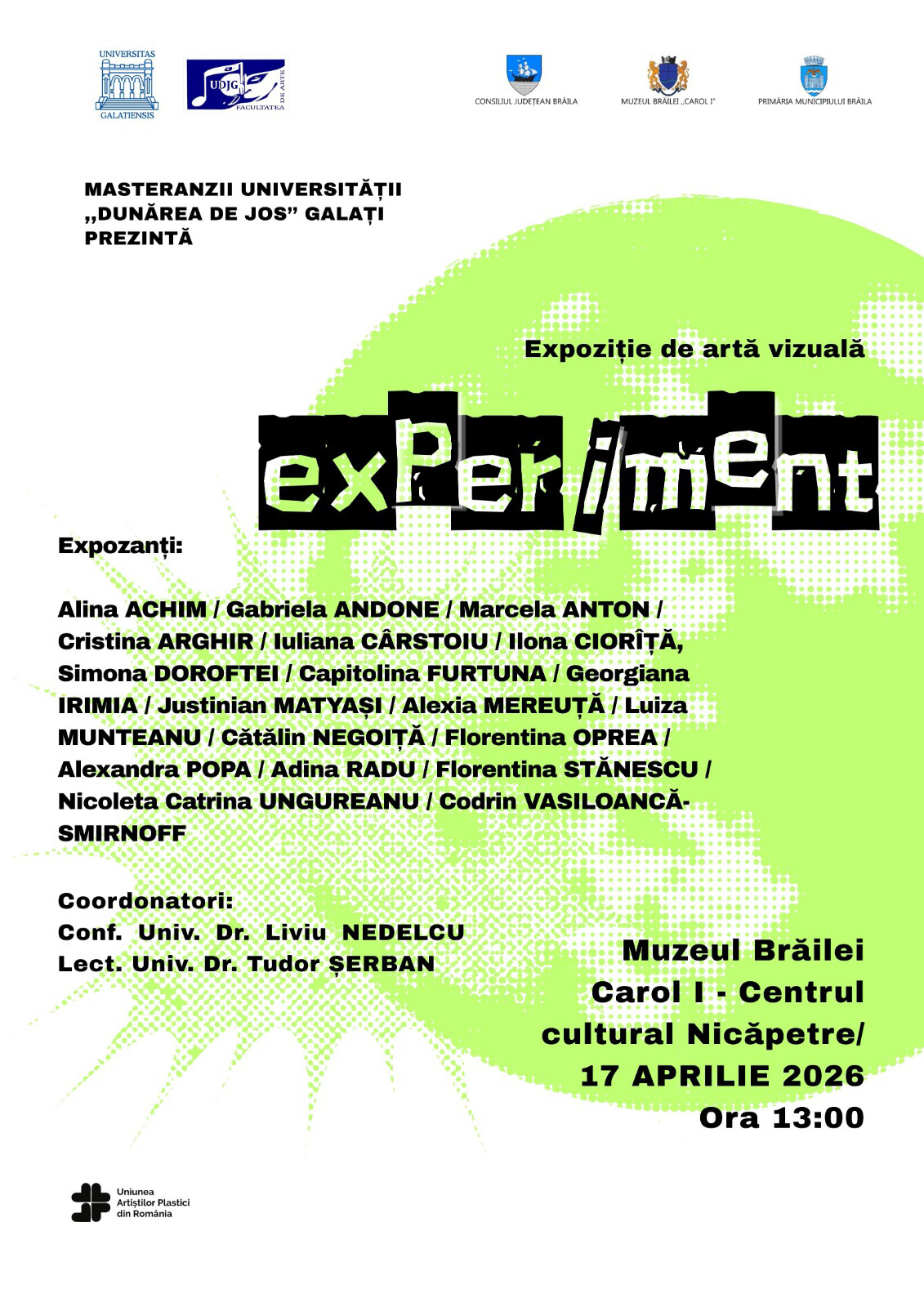 Masteranzii de la Arte expun la Brăila