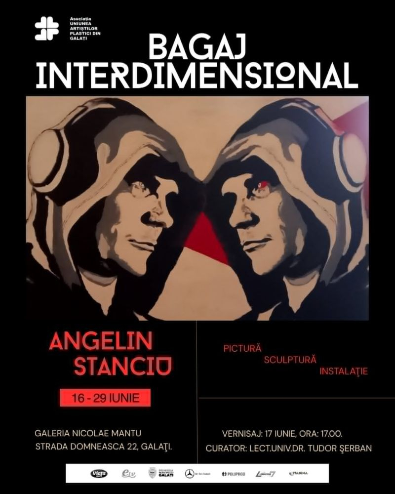 „Bagaj interdimensional”. Brăileanul Angelin Stanciu expune la Galați