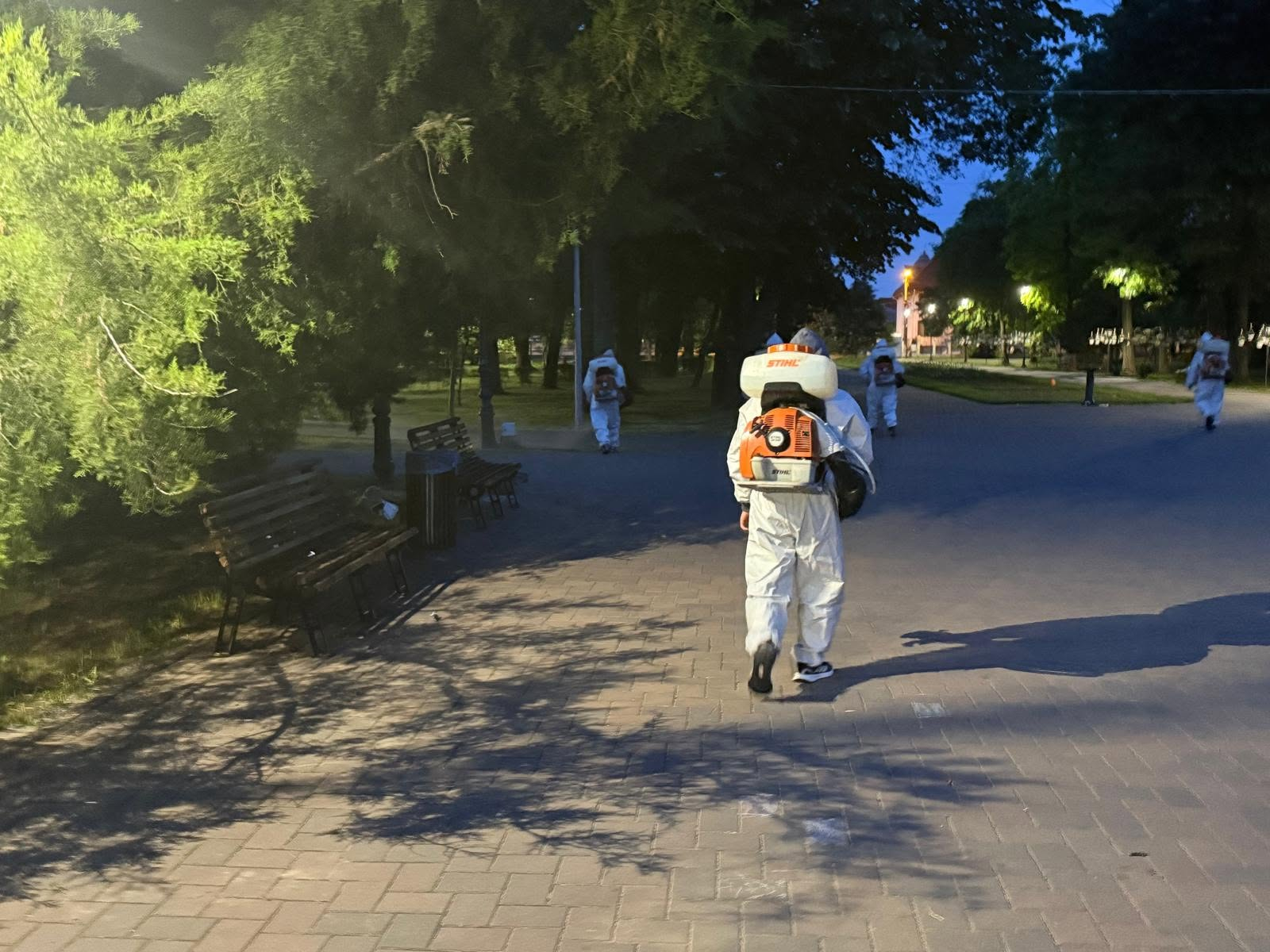 Dezinsecţie la sol, în municipiul Galaţi