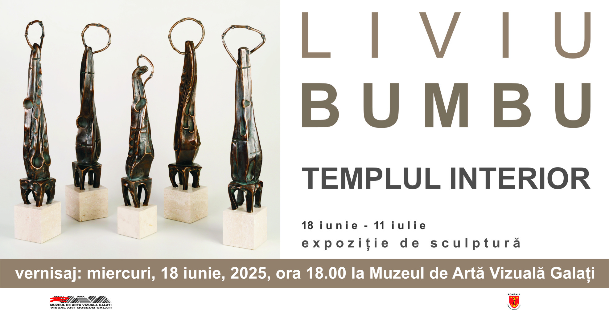 Vernisaj Liviu Bumbu, la Muzeul de Artă Vizuală