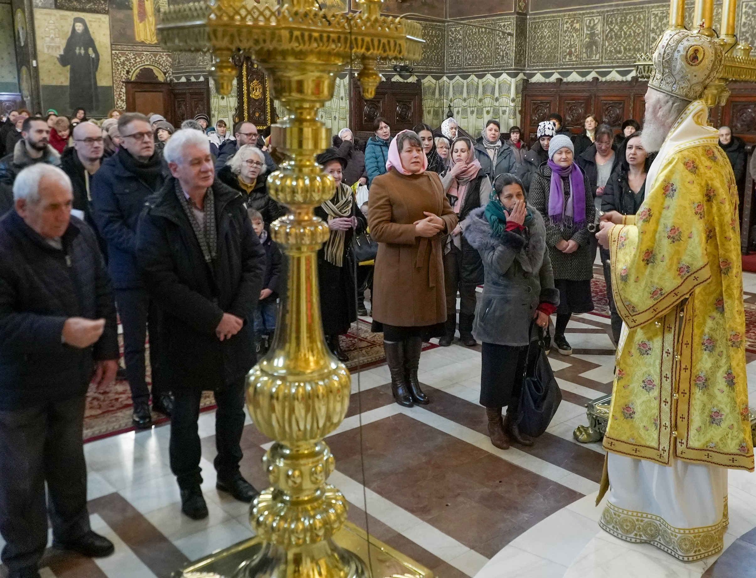 Slujire arhierească la Catedrala arhiepiscopală din Galaţi
